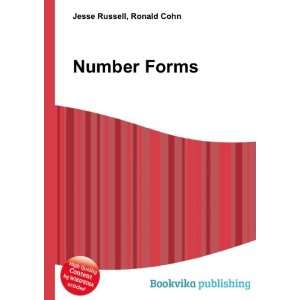  Number Forms Ronald Cohn Jesse Russell Books
