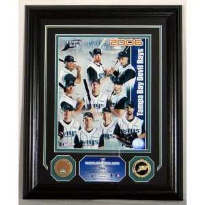  2006 Tampa Bay Devil Rays Team Force Photomint Sports 