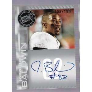  BALDWIN 2011 Press Pass Signings SILVER PARALLEL AUTOGRAPH ROOKIE 