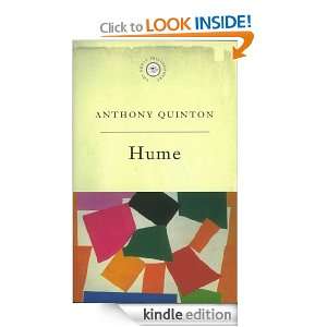 The Great Philosophers Hume Hume Anthony Quinton  