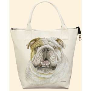    Bulldog Canvas Carryall by Fiddlers Elbow   T706