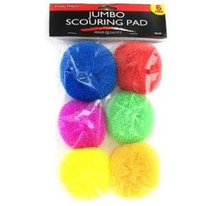  6pk Jumbo Scouring Pads 