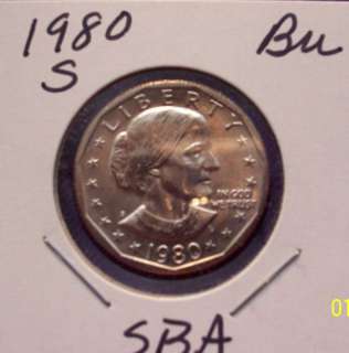 1980 S SUSAN B. ANTHONY DOLLAR (1 COIN)  