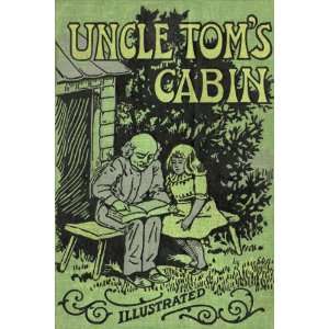   Uncle Toms Cabin Illustrated 12x18 Giclee on canvas