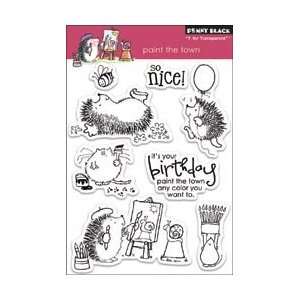  Penny Black Clear Stamps 7.5X5 Sheet Paint The Town