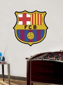 FCB BARCA BARCELONA Decal Removable Repositionable HUGE WALL STICKER 