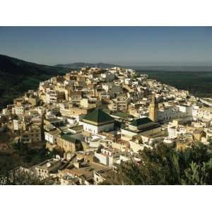  Holy City and Burial Shrine of Moulay Idris I Stretched 