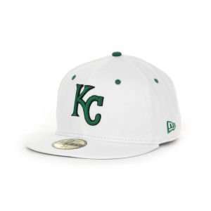 Kansas City Royals New Era 59FIFTY MLB White BC Cap  