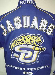 Southern University Jaguars Heavyweight Racing Jacket  
