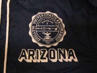 Vtg 70s Champion Mens Arizona University Windbreaker Fall Rain Jacket 