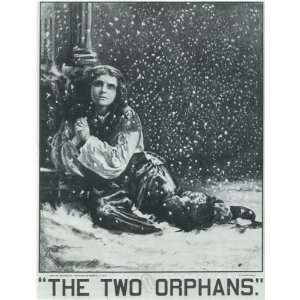  The Two Orphans (Broadway) by unknown. Size 14.37 X 10.80 