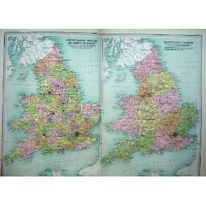   Counties Registration Divisions England Wales Boroughs