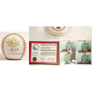  Adam Wainwright Signed 2006 World Series Baseball Sports 