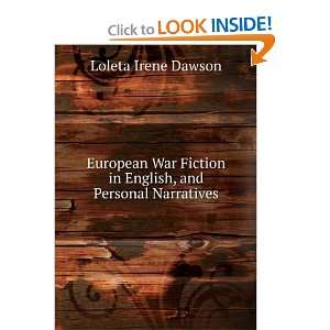   in English, and Personal Narratives Loleta Irene Dawson Books