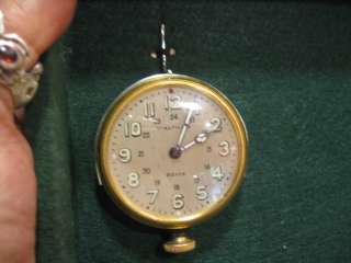1925 WALTHAM ILLUMINATED 24HR MILITARY 8 DAY CLOCK+TARA SPORT CHRONO 