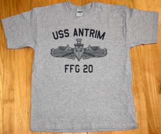 USN US Navy USS Antrim FFG 20 Frigate T Shirt  