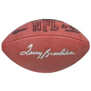  NFL Steelers Terry Bradshaw Autographed Football Sports 