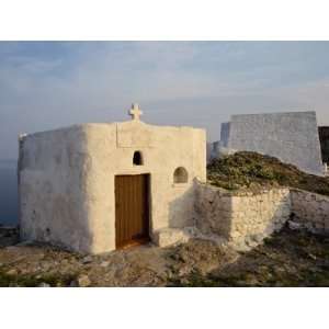  Small Medieval Monastery, Skiros Village, Sporades Islands 