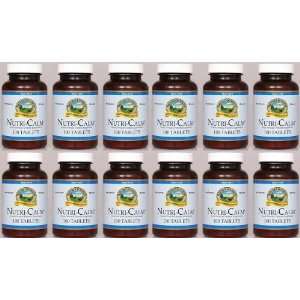  NUTRI CALM , Stress Formula Vitamin Supplement (Pack of 12 