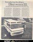 1973 White Discoverer 22 Chevrolet Motorhome RV Ad