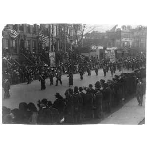   Parade,Brooklyn,Mrs Dreier,League of Women Voters,1917