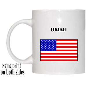  US Flag   Ukiah, California (CA) Mug 