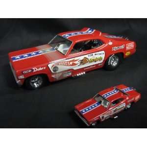   1970 Plymouth Duster Funny Car 124th & 164th Scale Set Toys & Games