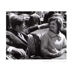  Jfk And Jacqueline, 1961 Finest LAMINATED Print Stanley 