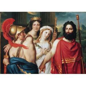  Hand Made Oil Reproduction   Jacques Louis David   32 x 24 