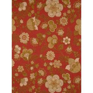  Fabricut FbC 3205703 Eldridge   Poppy Fabric Arts, Crafts 