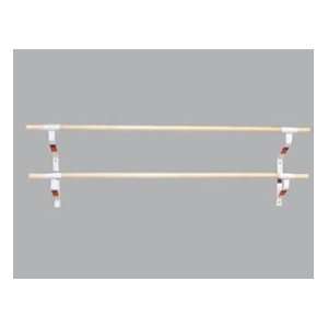 Ballet Budget Wall Mounted Ballet Bars   6 Double Wall Mounted Ballet 
