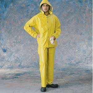   , Color Yellow, w/ detachable hood, Bib overall with fly, adjustable