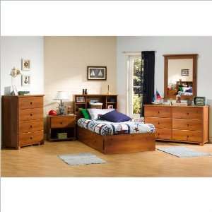  South Shore Sand Castle Kids Twin Wood Mates Storage Bed 5 