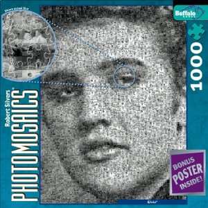  Photomosaic Young Elvis Jigsaw Puzzle 1000pc Toys & Games