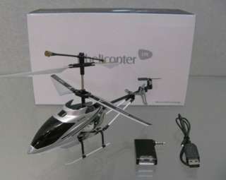 5CH Gyro RC i helicopter iphone/ipad Control 777 173 NIB SILVER IR 