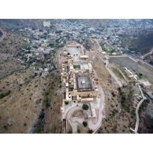  Amber Palace and Village of Amber in the Aravali Hills 