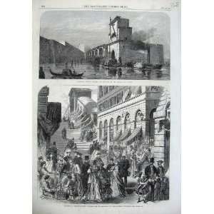  1866 Steam Tug Galleys Venice Lantern National Festival 