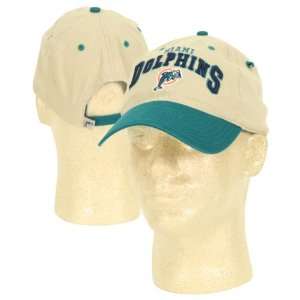  Miami Dolphins 2 Tone Classic Adjustable Baseball Hat (One 