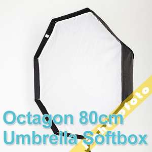 Umbrella Octagon Softbox Brolly Reflector Speedlite 80  