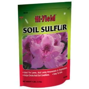  Hi Yield 4 lb Soil Sulphur   32185 (Qty 12) Patio, Lawn 