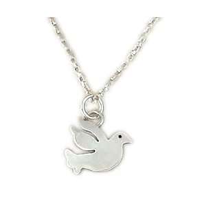 Far Fetched Sterling Silver Dove Necklace Far Fetched 
