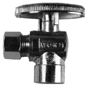   Ball Valve Supply Stop TPC, 1/2 Inch SWT by 3/8 Inch Compression