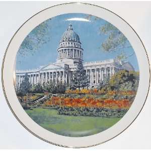  Utah State Capitol Collector Plate (Limited Edition Utah 