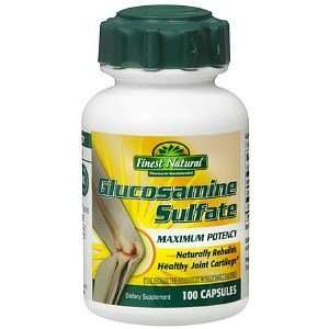  Finest Natural Maximum Potency Glucosamine Sulfate 1000 mg 