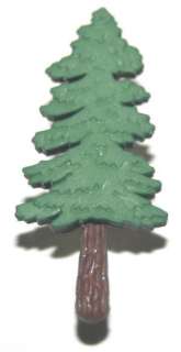GREEN PINE TREE PIN  