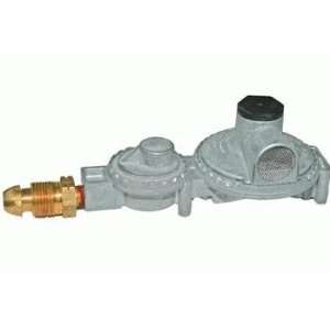 Two Stage Propane Regulator with Excess Flow P.O.L Sidevent (For RV 