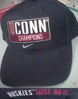 1999 University of Connecticut UCONN HUSKIES CHAMPS Cap  