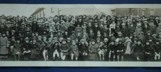   Large Panoramic Photograph 1920s Era UBSS East Dayton United Brethren