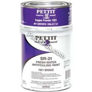  Pettit SR 21 Slime Resistant Fresh Water Antifouling Quart 