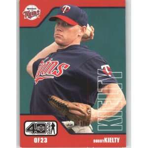  2002 Upper Deck 40 Man #384 Bobby Kielty   Minnesota Twins 